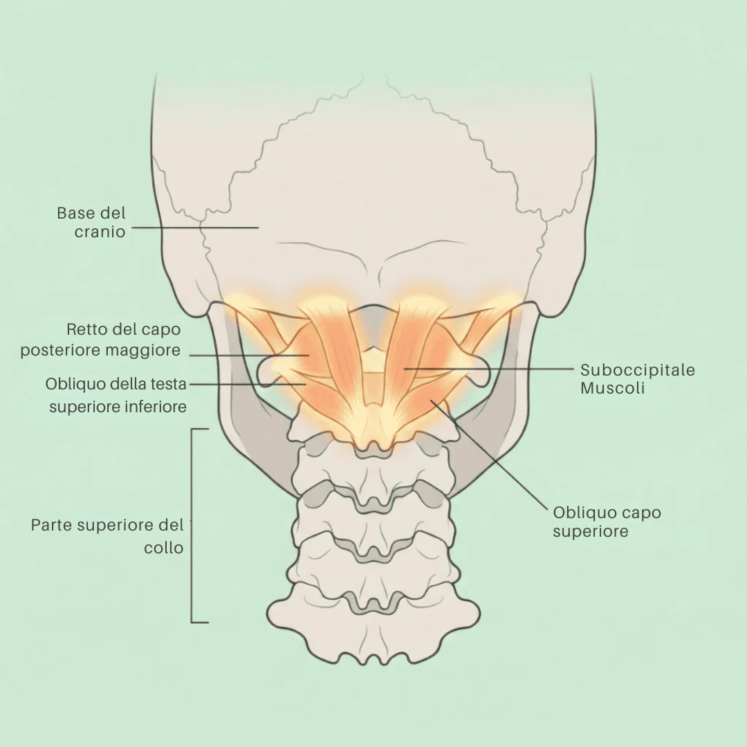 In che modo la tensione suboccipitale può stimolare eccessivamente il nervo vago