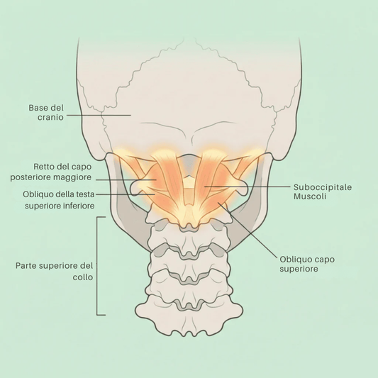 In che modo la tensione suboccipitale può stimolare eccessivamente il nervo vago